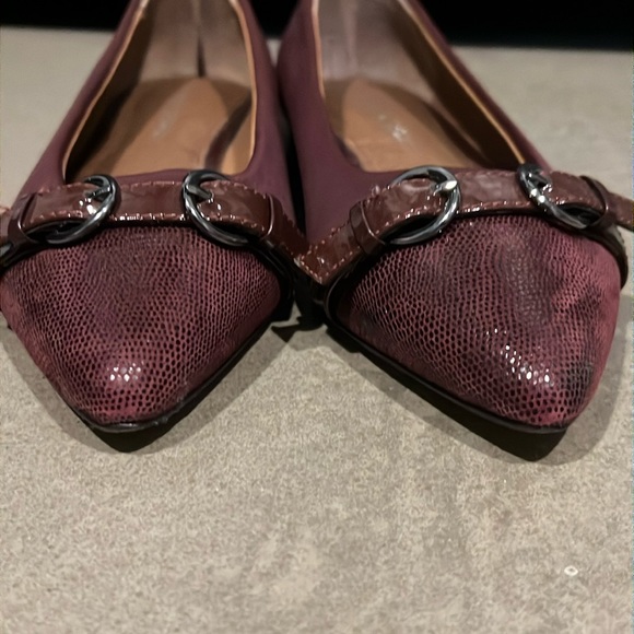 Donald J Pliner • Bettia Burgundy pointed ballet flats • 7M • EUC - Picture 4 of 5